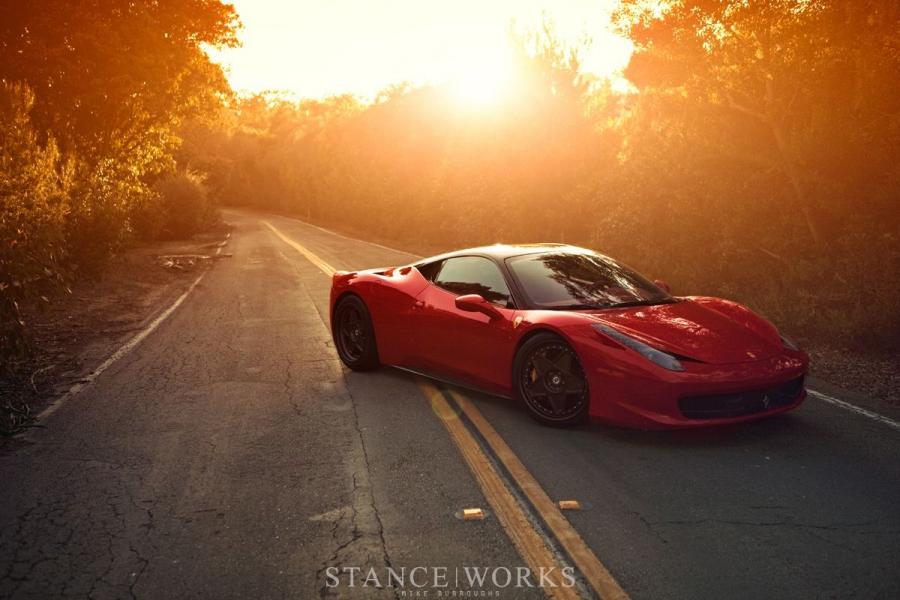 Ferrari 458 Italia with HRE 505 Vintage Series Wheel '2012